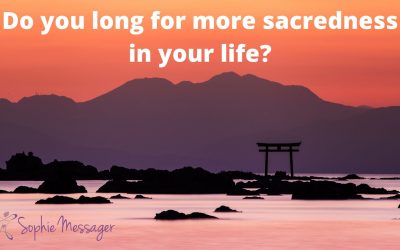 Do you long for more sacredness in your life?