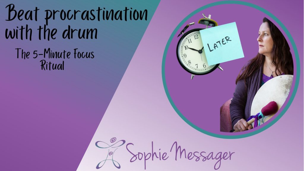 Beat procrastination with the drum