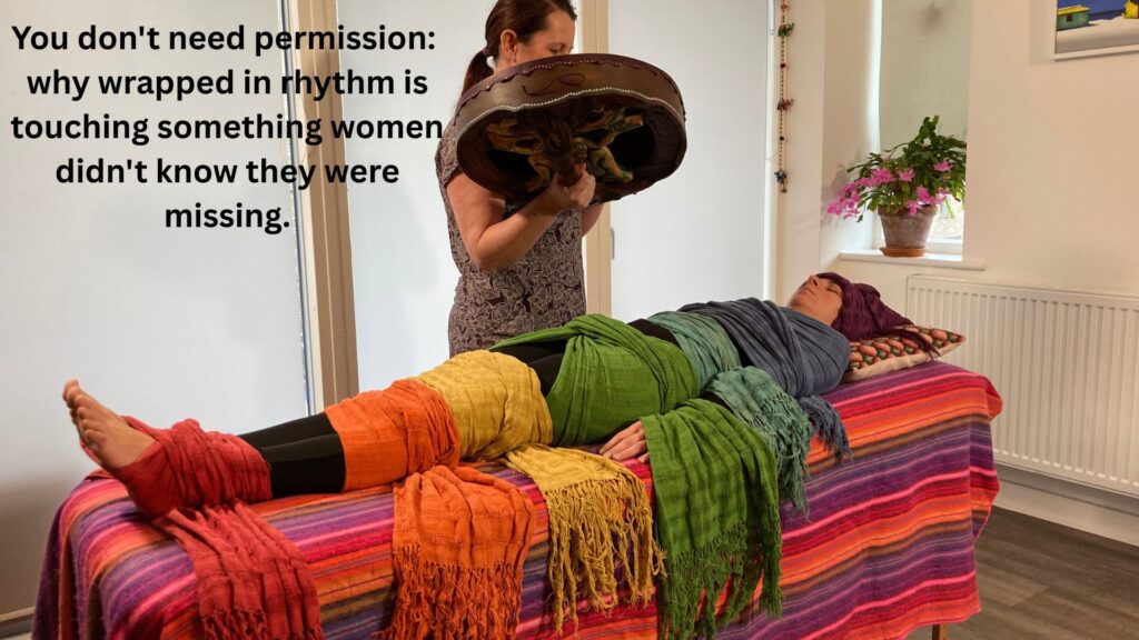 you don't need permission wrapped in rhythm blog illustration